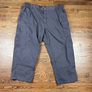 5.11 Tactical Series Pants Mens 44x30 Gray Cotton Cargo Utility Outdoor Work
